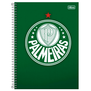 Caderno Universitario 10x1 160 Fls C.D. Tilibra - Palmeiras 4